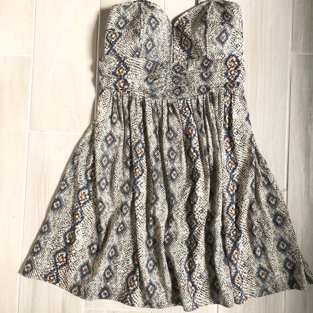 Portmans Australia stretch snake print dress